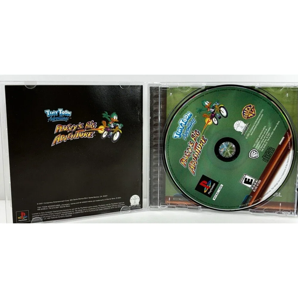 Tiny Toon Adventures: Plucky's Big Adventure Sony PlayStation Complete Tested